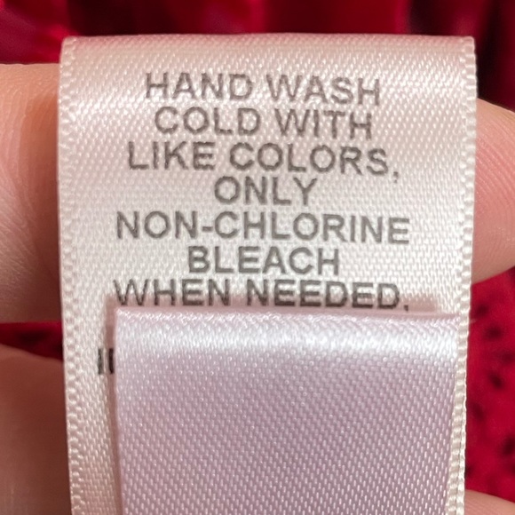 John Paul Richard Textured Peasant Top Sundried Tomato Burnout Size XL NWOT - Picture 10 of 11